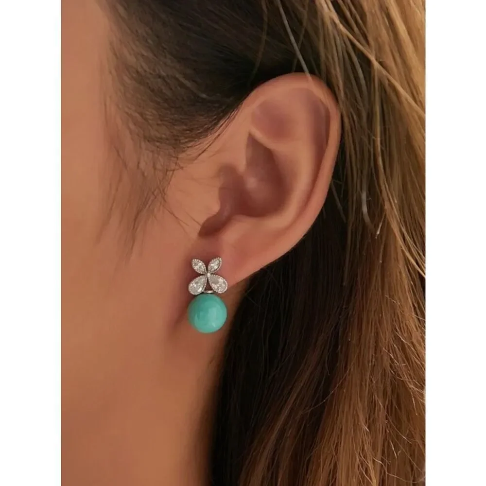 Anthropologie elegant turquoise